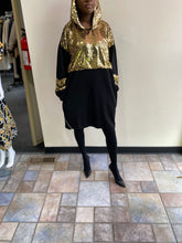 Load image into Gallery viewer, Tunic w/ Gold Sequin Accents
