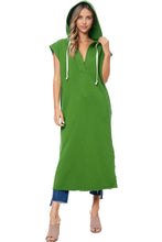 Load image into Gallery viewer, Green Cut-Out Back Dress
